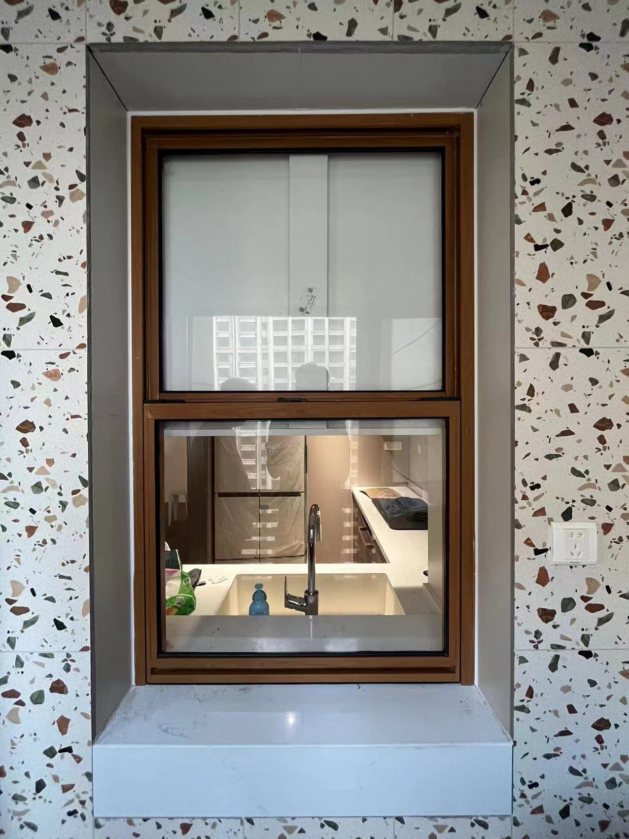 清河门区折叠门办公百叶隔断 - 厂家
